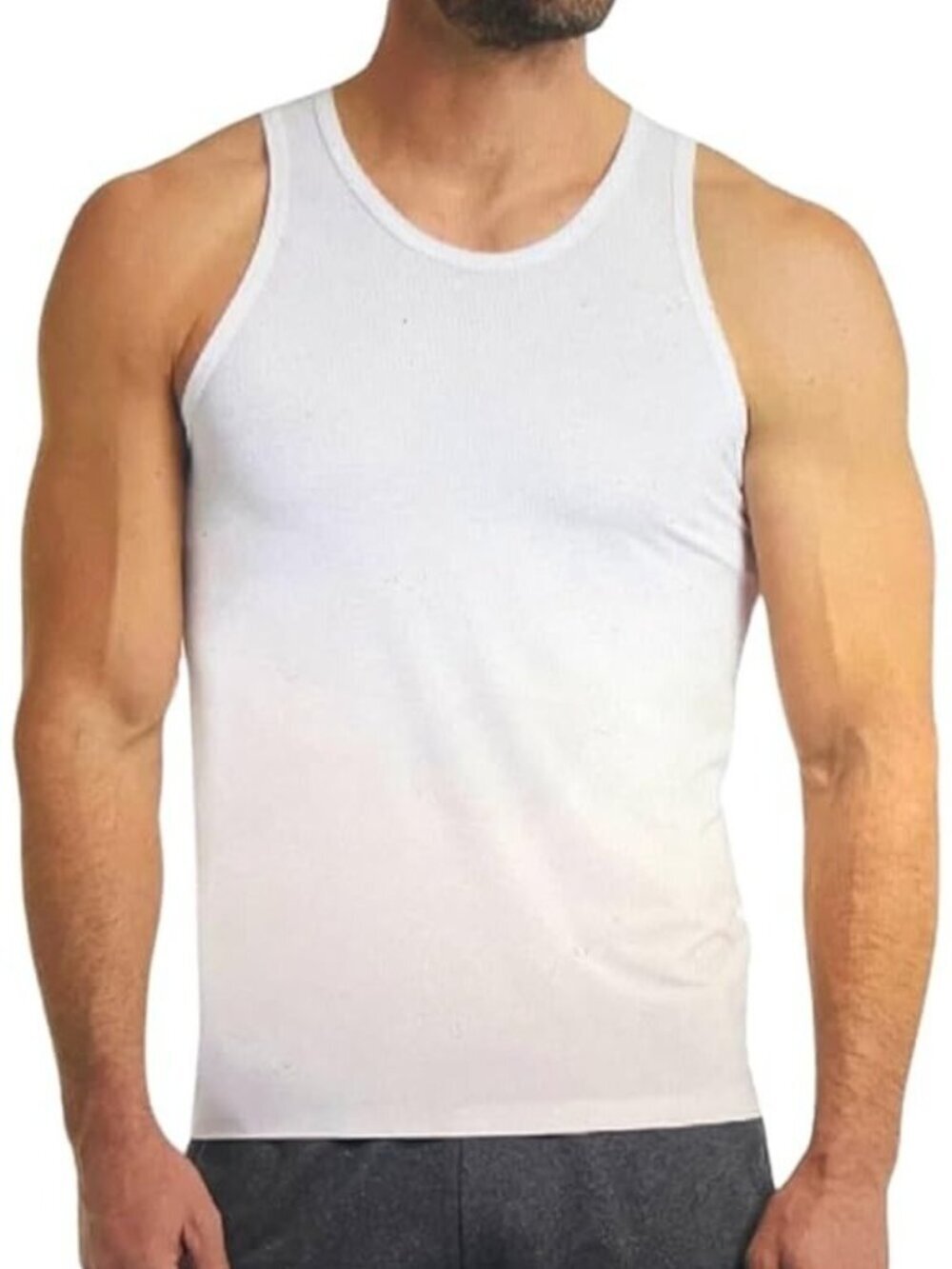 NWT 32 Degrees Cool Men's M Comfort Mesh Tank 3-Pack White Breathable Quick Dry